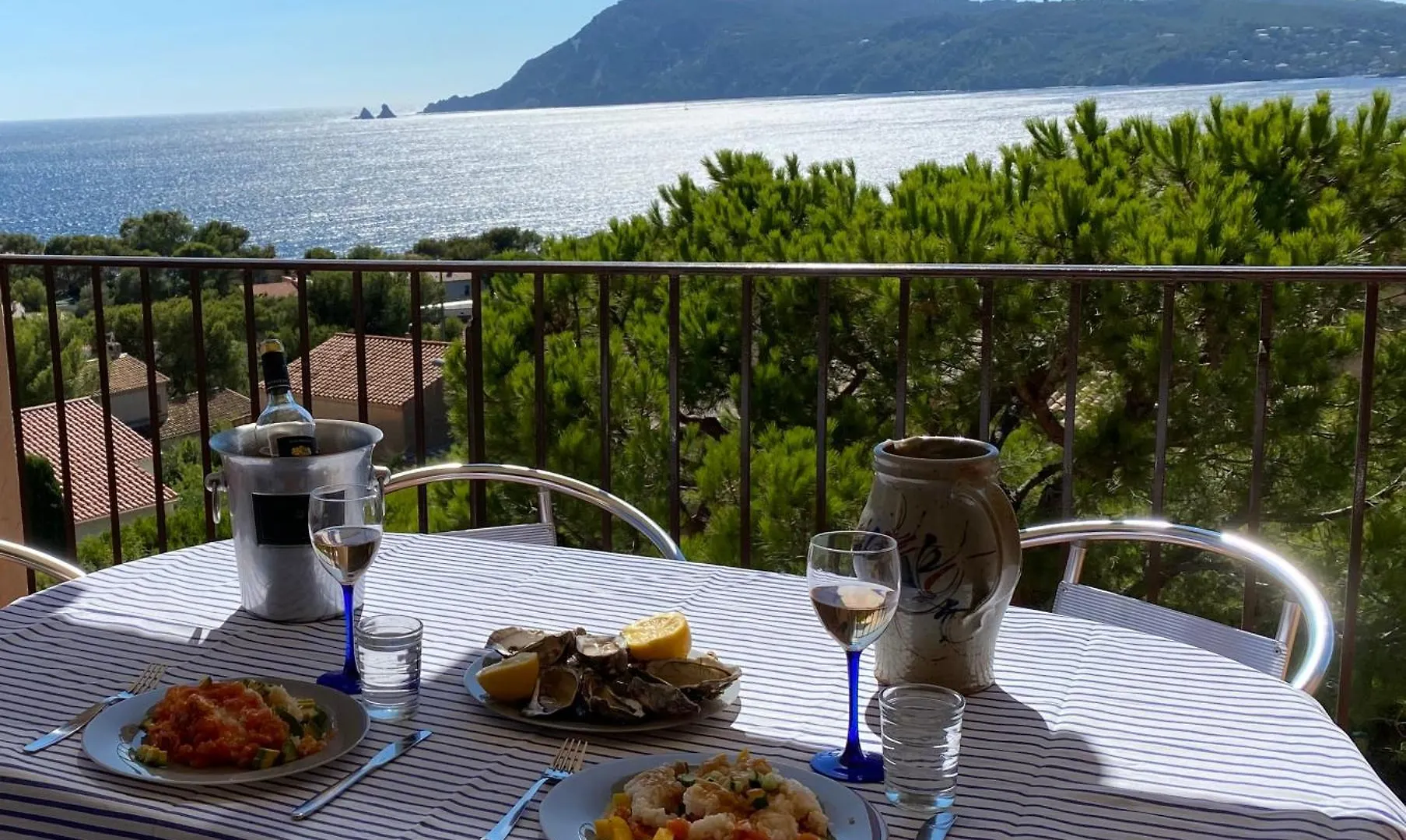 Les 2 Freres - Vue Mer Panoramique Solarium - Les Sablettes Saint-Mandrier-sur-Mer France